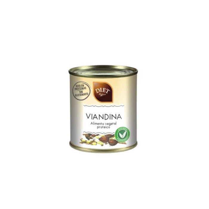 DIAT Viandina Carne Vegetal de Soja y Gluten de Trigo, Alto Contenido Proteico, Alimento Vegetariano 295g
