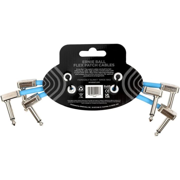 Cable Eb Flex Patch 6? Azul - Pack 3 1 Cable Eb Flex Patch 6? Azul - Pack 3 1