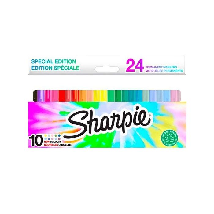 Sharpie Rotuladores Permanentes Fine Special Edition C-Surtidos Estuche 24 Ud Sharpie Rotuladores Permanentes Fine Special Edition C-Surtidos Estuche 24 Ud