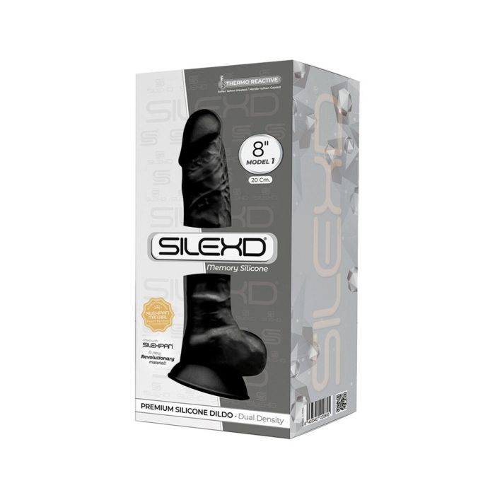 Dildo Silexd Negro 3 Dildo Silexd Negro 3