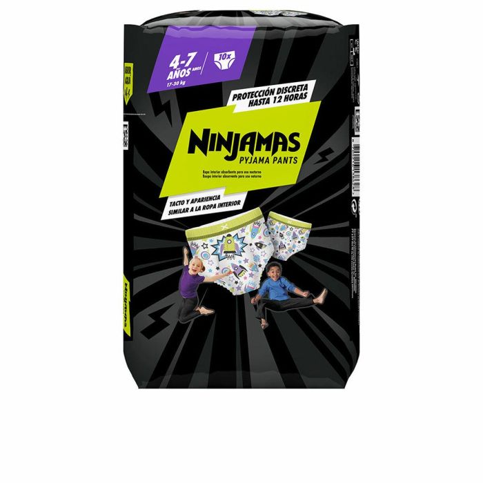 Dodot Ninjamas Pants 4-7 Años 17-30 kg 10 Unidades Dodot Ninjamas Pants 4-7 Años 17-30 kg 10 Unidades