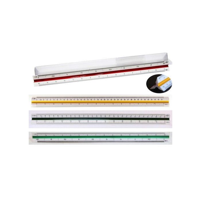 Escalimetro Domingo Ferrer Triangular Tecnico 30 Cm