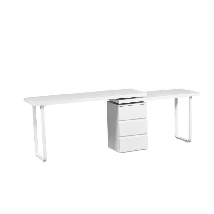 Escritorio DKD Home Decor 150 x 120 x 75 cm Natural Metal Blanco Madera MDF 1 Escritorio DKD Home Decor 150 x 120 x 75 cm Natural Metal Blanco Madera MDF 1
