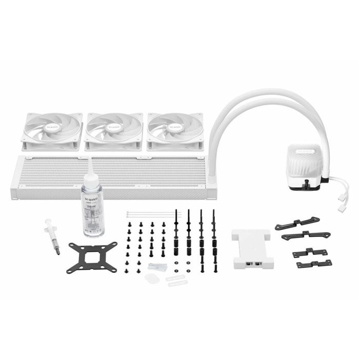 be quiet! LIGHT LOOP 360mm Refrigeración Líquida AIO ARGB Blanca para CPU Intel LGA1851/1700/1200 y AMD AM5/AM4 10