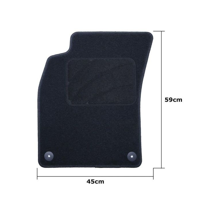 Set de Alfombrillas para Coche OCC Motorsport OCCD0025 5 Piezas 4 Set de Alfombrillas para Coche OCC Motorsport OCCD0025 5 Piezas 4
