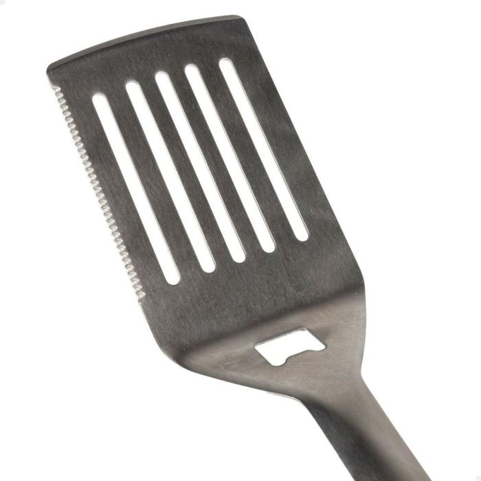 Set de Utensilios para Barbacoa Aktive 3 Piezas Barbacoa Acero Inoxidable 9 x 41 x 5 cm (4 Unidades) 1 Set de Utensilios para Barbacoa Aktive 3 Piezas Barbacoa Acero Inoxidable 9 x 41 x 5 cm (4 Unidades) 1
