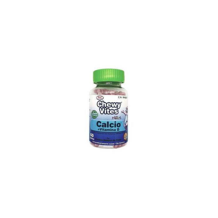 Chewy Vites Kids Calcio+Vit. D 60Ud.