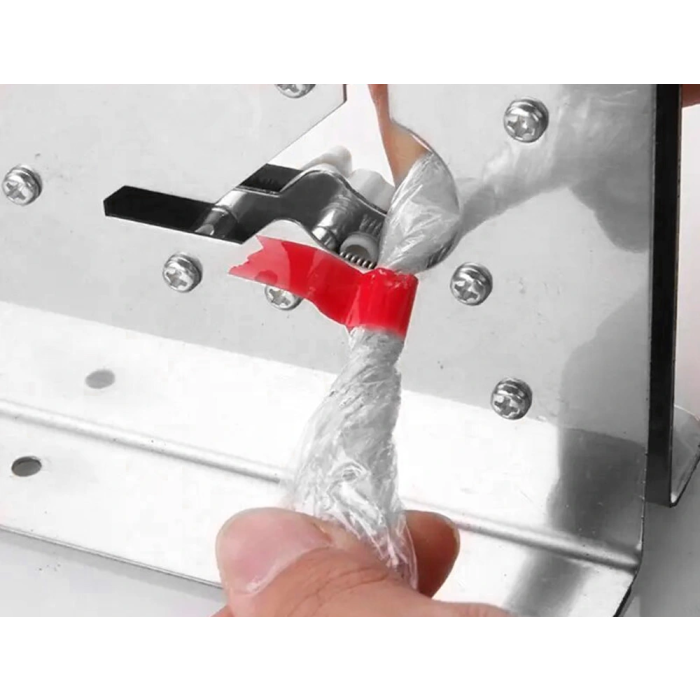 Q-connect Maquina Cierra Bolsa Acero Inoxidable 218x150x75 mm 8