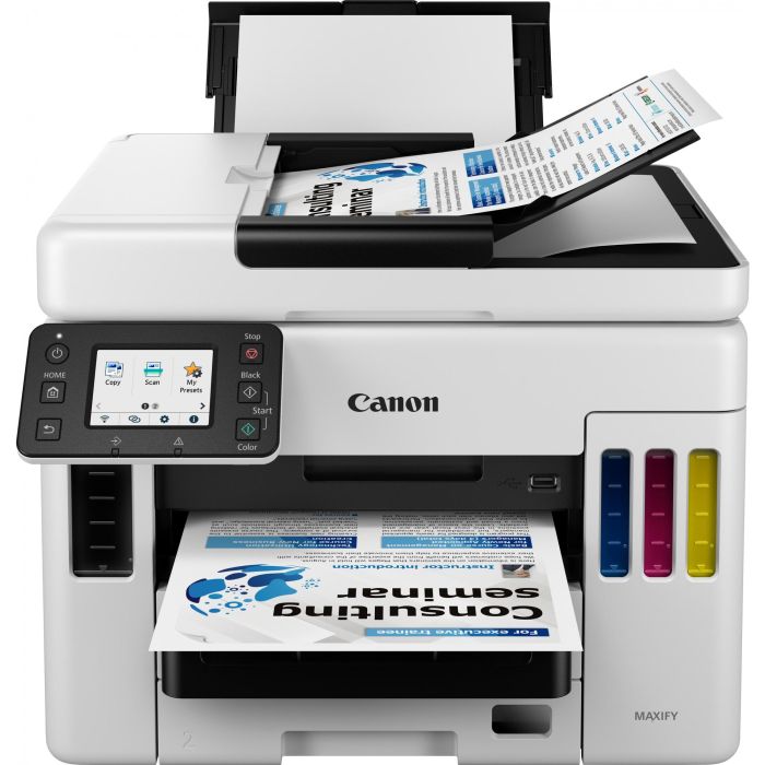 Canon MAXIFY GX7050 Impresora Multifunción Tinta Color A4 LAN WLAN Duplex DADF 9