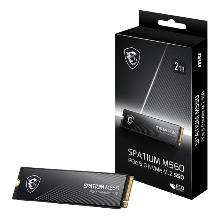MSI SSD SPATIUM M560 PCIe 5.0 NVMe M.2 1TB S78-440L0F0-P83 - 13600 MB/s, M.2 2280 4
