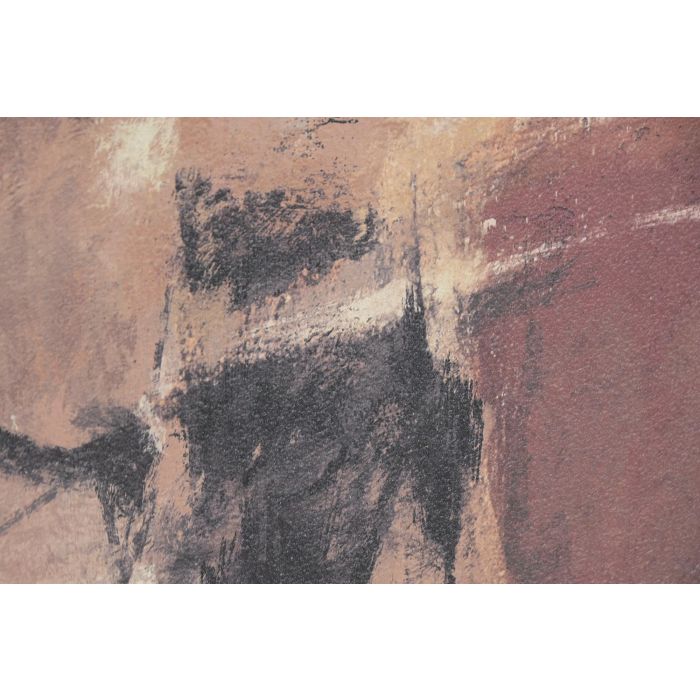 DKD Home Decor Cuadro Abstracto Gris Blanco 4 x 140 x 100 cm (2 Unidades)