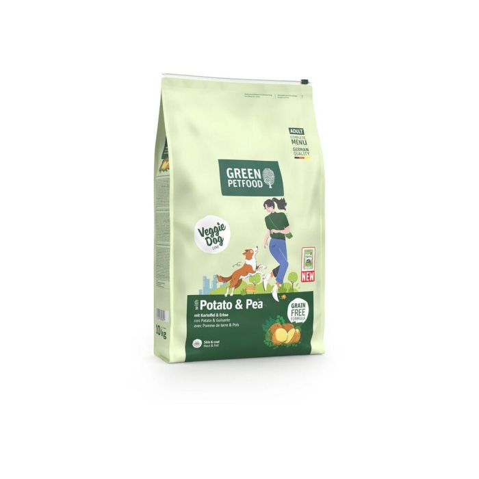 Pienso Green Petfood Veggie Dog Adult Patatas Guisantes 10 kg 0 Pienso Green Petfood Veggie Dog Adult Patatas Guisantes 10 kg 0