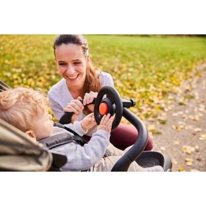 Hauck HAU1731561147737 Volante para cochecito con bocina, accesorios para silla de paseo, a partir de 6 meses, Negro 3 Hauck HAU1731561147737 Volante para cochecito con bocina, accesorios para silla de paseo, a partir de 6 meses, Negro 3