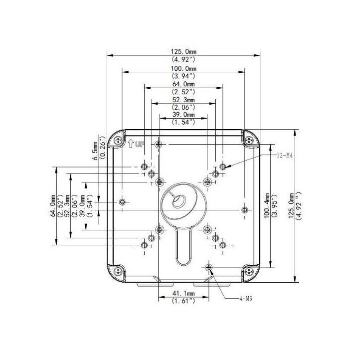 ALLNET Junctionbox/Montagebox for ALL-CAM2496-LEFN 2