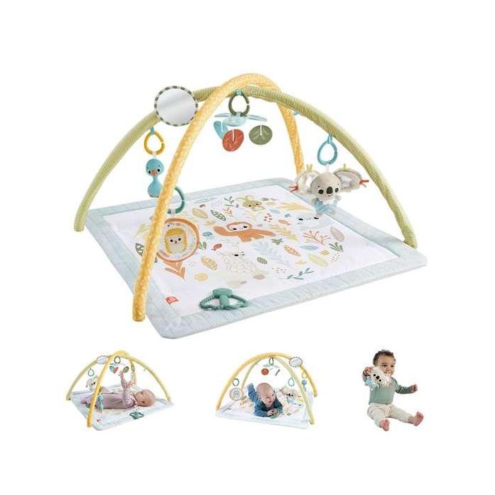 Manta gimnasio animales fisher-price sensimals. con 6 juguetes sensoriales portatiles. 1 Manta gimnasio animales fisher-price sensimals. con 6 juguetes sensoriales portatiles. 1