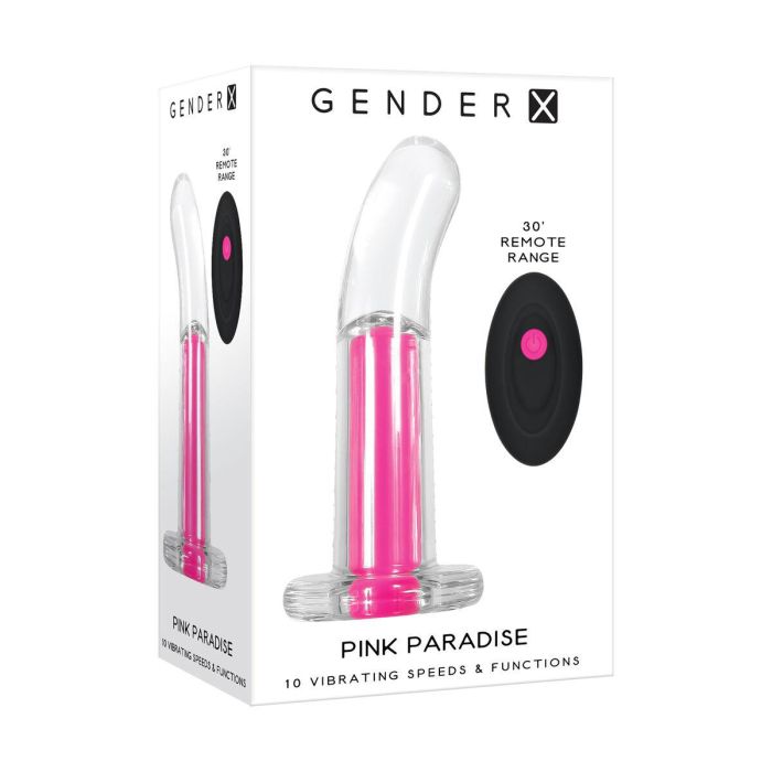 Vibrador anal Gender X Paradise Rosa 1