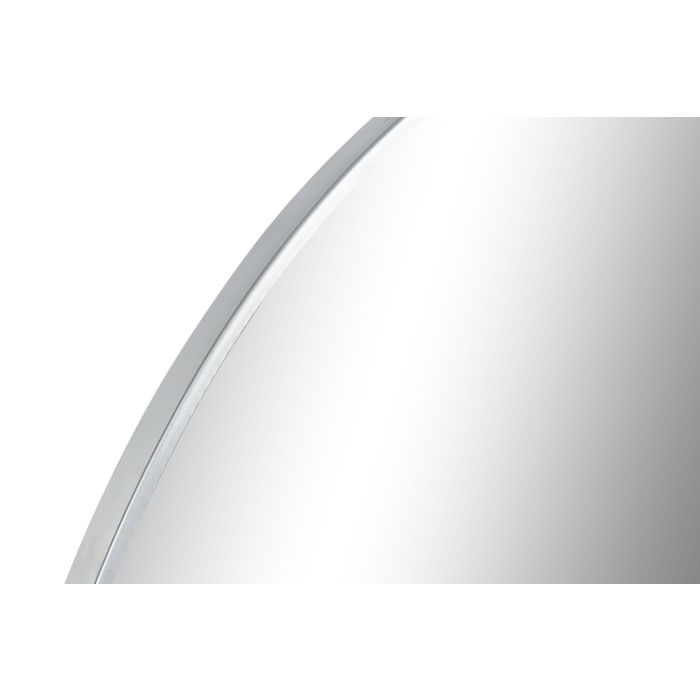 DKD Home Decor Espejo Moderno Plateado 120 x 120 x 2 cm 1
