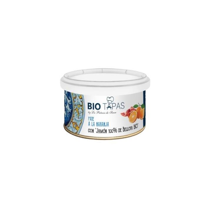 Pate Bio Naranja - Jamon Bellota 100%. Lata 100Gr. Pate Bio Naranja - Jamon Bellota 100%. Lata 100Gr.