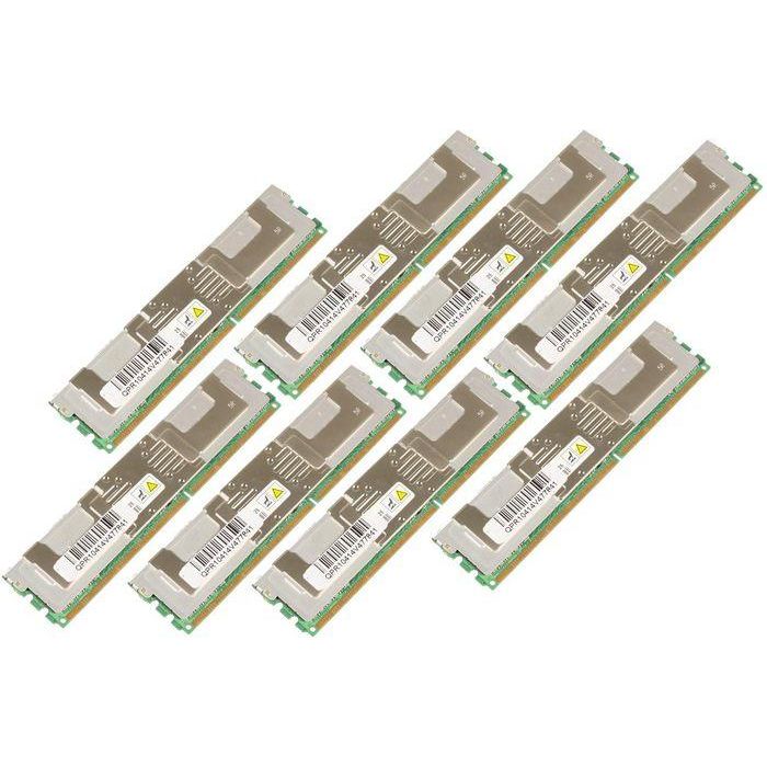 CoreParts 64GB Memory Module for HP 667Mhz DDR2 Major DIMM - KIT 8x8GB - Fully Buffered CoreParts 64GB Memory Module for HP 667Mhz DDR2 Major DIMM - KIT 8x8GB - Fully Buffered
