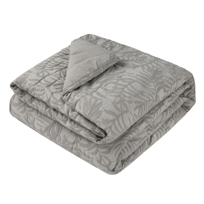 DKD Home Decor Colcha Boho Algodón Jaquard 260x240 cm 150 gsm (Set de 2 Unidades)