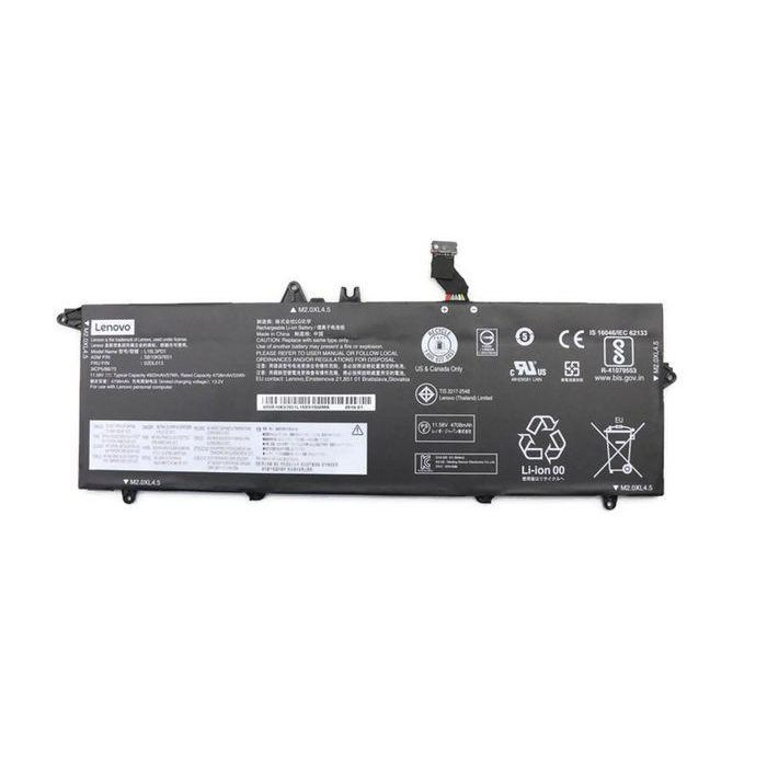 Lenovo Internal lithium-ion battery, 57Wh capacity, 3 cells, designed for Lenovo ThinkPad systems, SMP technology. Lenovo Internal lithium-ion battery, 57Wh capacity, 3 cells, designed for Lenovo ThinkPad systems, SMP technology.