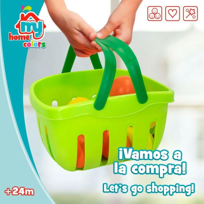 Set de Alimentos de Juguete Colorbaby 22 Piezas (12 Unidades) 4 Set de Alimentos de Juguete Colorbaby 22 Piezas (12 Unidades) 4