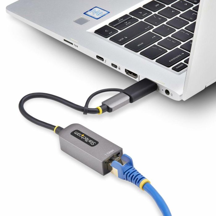 Cable USB Startech C21GA-USB-ETHERNET Gris 12 Cable USB Startech C21GA-USB-ETHERNET Gris 12