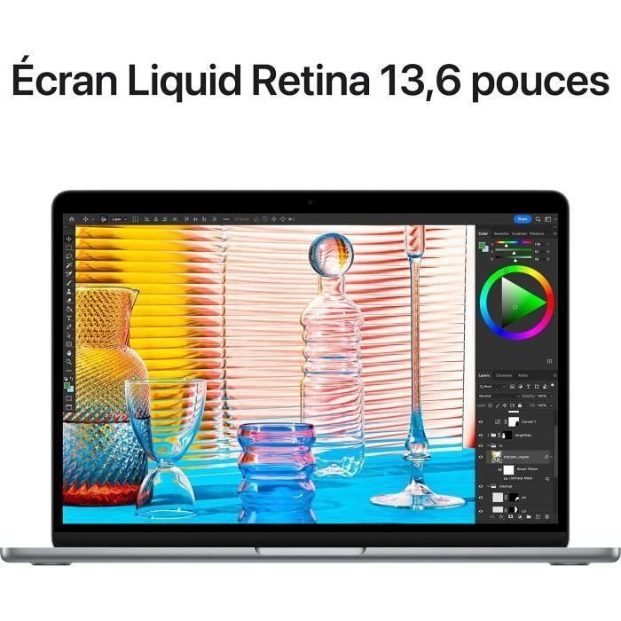 Apple - MacBook Air M2 de 13,6'' - 16 GB de RAM - 256 GB de almacenamiento - CPU de 8 núcleos - GPU de 8 núcleos - Gris espacial 3 Apple - MacBook Air M2 de 13,6'' - 16 GB de RAM - 256 GB de almacenamiento - CPU de 8 núcleos - GPU de 8 núcleos - Gris espacial 3