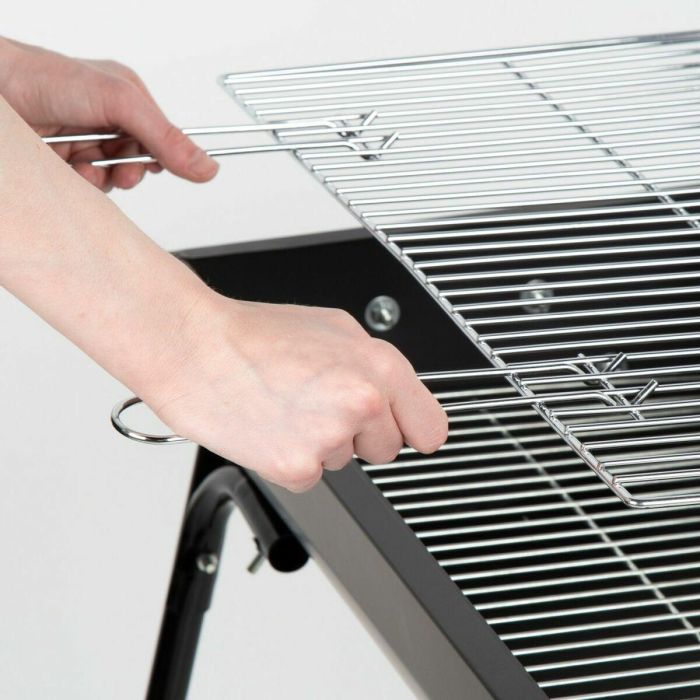 Barbacoa Portátil Aktive Metal Acero Inoxidable 91 x 71 x 33 cm 4 Barbacoa Portátil Aktive Metal Acero Inoxidable 91 x 71 x 33 cm 4