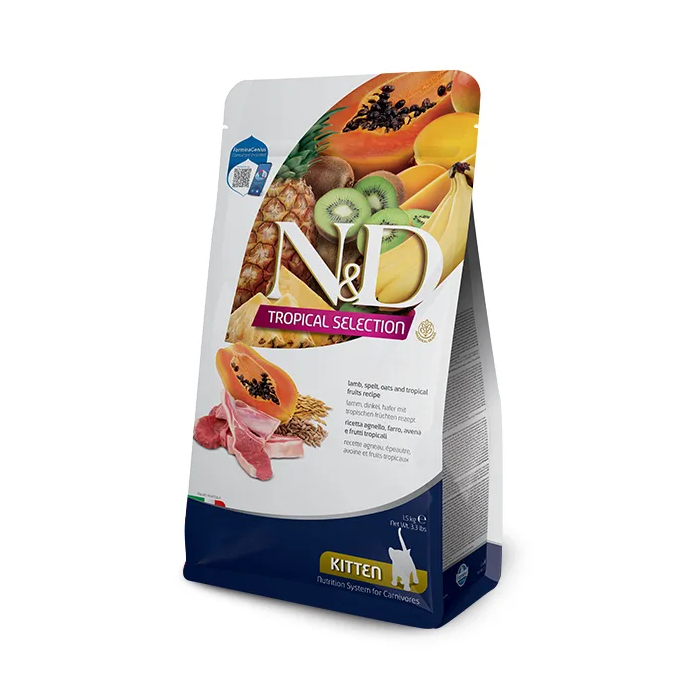 Farmina N&D Cat Kitten Tropical Selection Cordero 1,5 kg Farmina N&D Cat Kitten Tropical Selection Cordero 1,5 kg