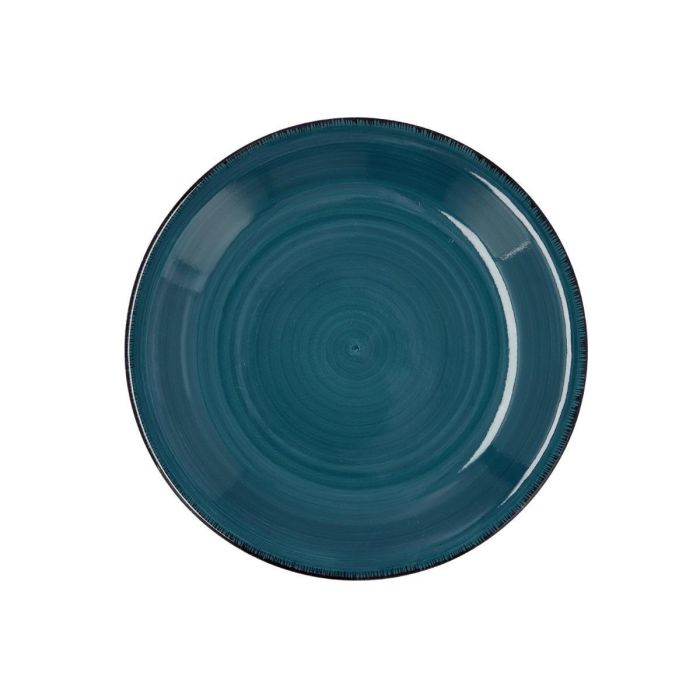 Quid Plato Postre Zafiro Vita Cerámico Azul 19 cm, 12 Unidades. Apto Microondas y Lavavajillas, Pintado a Mano. 0 Quid Plato Postre Zafiro Vita Cerámico Azul 19 cm, 12 Unidades. Apto Microondas y Lavavajillas, Pintado a Mano. 0