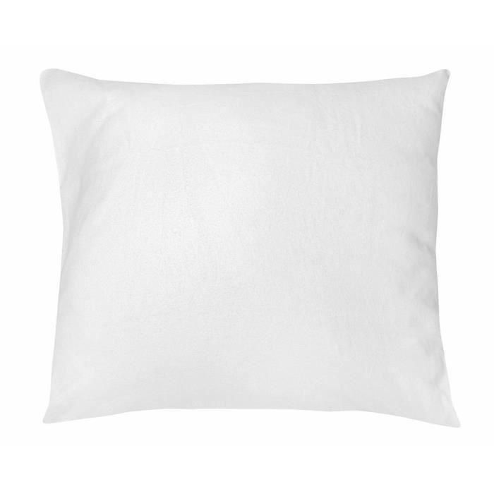 TOISON D'OR - Protector de almohada - NEGOC-004534 - Comino - 100% algodón - 65x65cm - Blanco