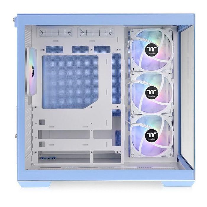 Thermaltake View 380 TG ARGB Hydrangea Blue Midi Tower PC Juego con Vidrio Templado 3