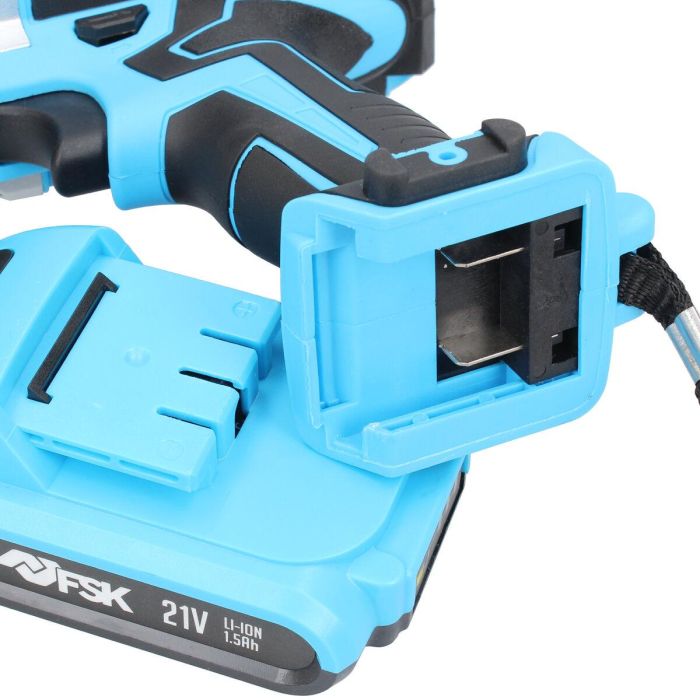 Set de taladro y accesorios Ferrestock FSKTAB101 21 V 25 Piezas 6 Set de taladro y accesorios Ferrestock FSKTAB101 21 V 25 Piezas 6