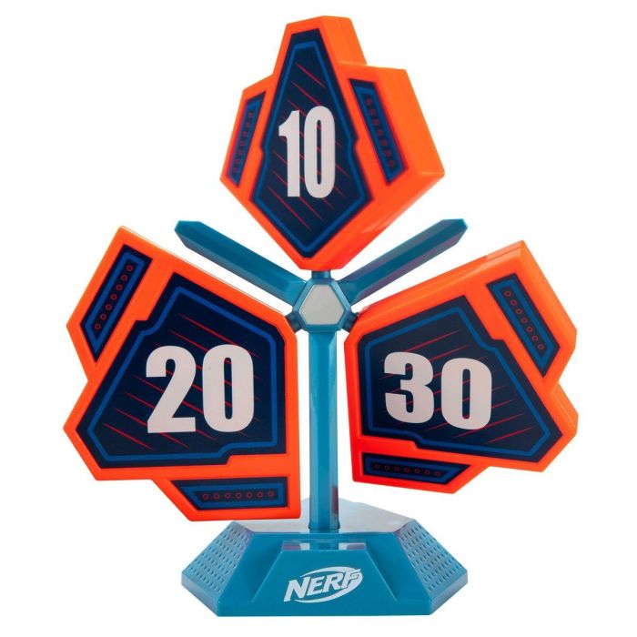 Diana nerf elite hit n spin target. con paneles giratorios y puntuaciones diferentes 18 x 10 x 22 cm 1 Diana nerf elite hit n spin target. con paneles giratorios y puntuaciones diferentes 18 x 10 x 22 cm 1