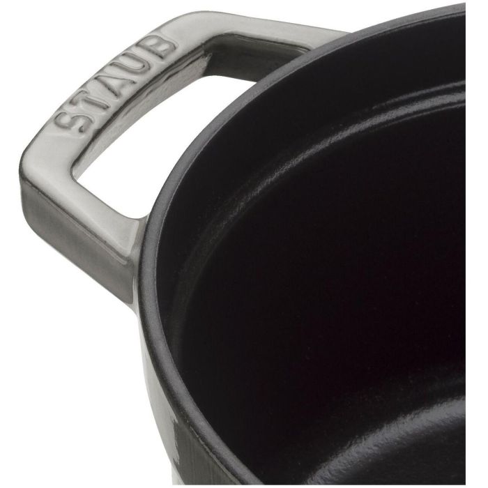 Staub La Cocotte 26cm rund Graphit-grau. Gusseisen 4 Staub La Cocotte 26cm rund Graphit-grau. Gusseisen 4