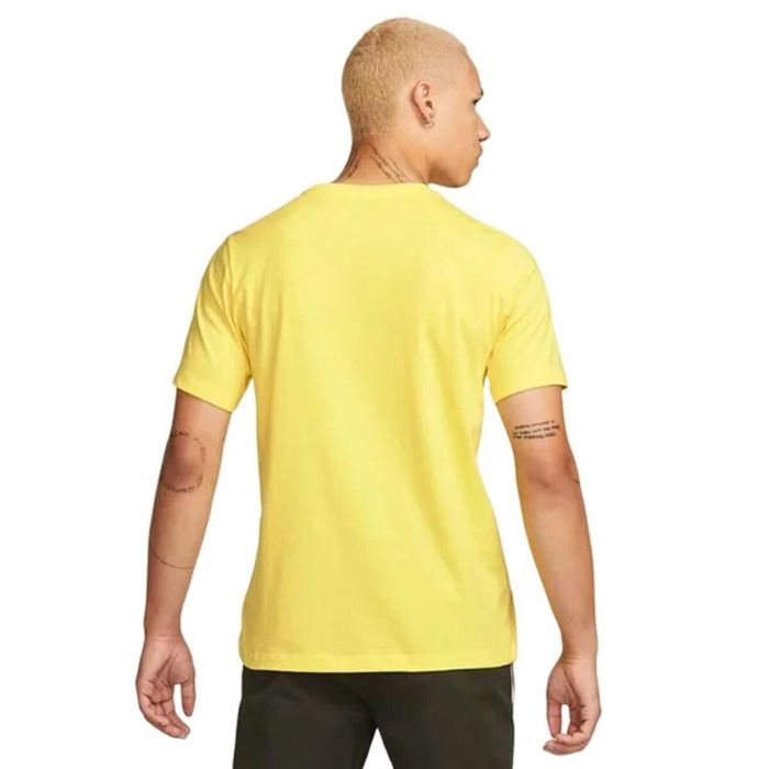 Camiseta de Manga Corta Hombre Nike AR4997-765 Amarillo 3