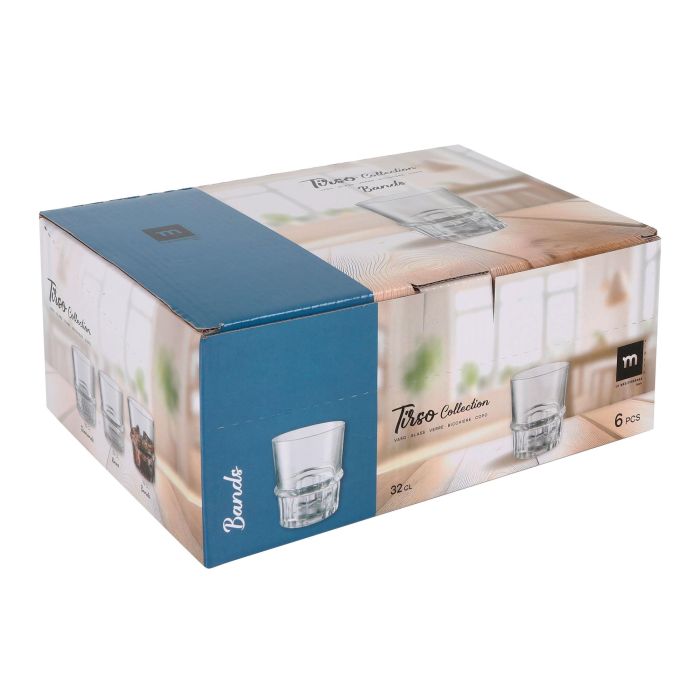 Vaso Tirso Bands 320 ml - La Mediterranea (48 Unidades) 3