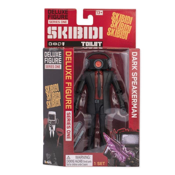 Figura Dark Speakrman Skibidi Toilet 16cm 1 Figura Dark Speakrman Skibidi Toilet 16cm 1