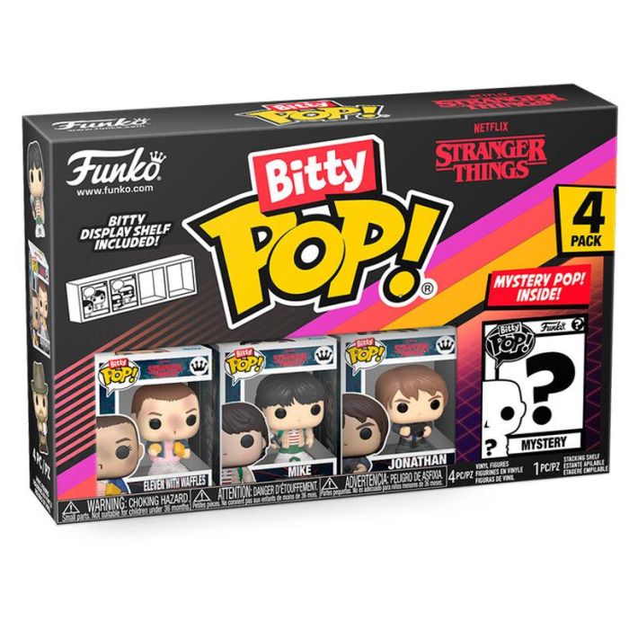 Blister 4 figuras Bitty POP Stranger Things Eleven 2