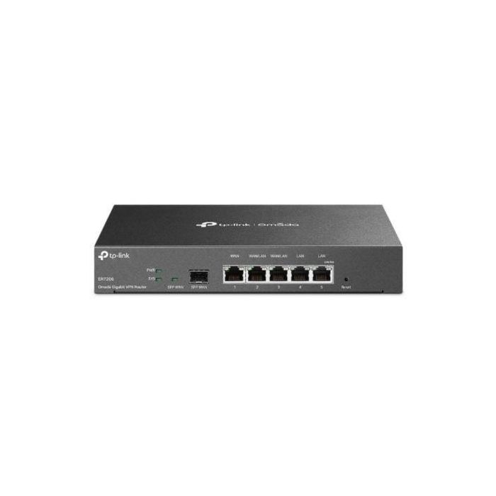 TP-Link ER7206 Router VPN SafeStream Gigabit con 4 Puertos WAN, Integrado en Omada SDN TP-Link ER7206 Router VPN SafeStream Gigabit con 4 Puertos WAN, Integrado en Omada SDN