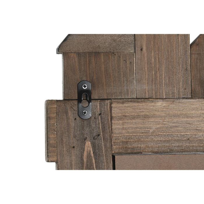 Espejo de pared DKD Home Decor Marrón Acabado envejecido 40 x 9 x 68 cm 2