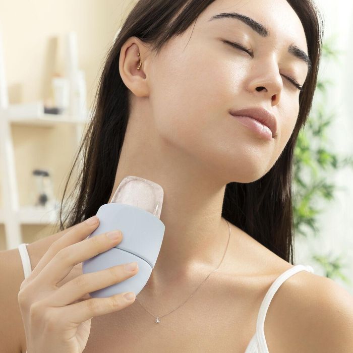 Rodillo Facial de Hielo Doble Riller InnovaGoods 10