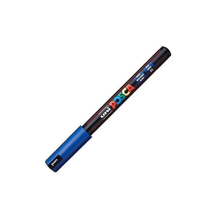 Posca Marcador Pc-1Mr No Permanente Punta Extrafina 0.7 mm Azul Posca Marcador Pc-1Mr No Permanente Punta Extrafina 0.7 mm Azul