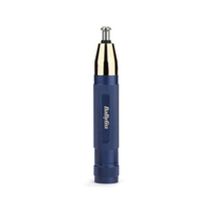 Babyliss Recortadora de Precisión E112E Super-X Metal para Nariz Orejas y Cejas Hombre Acabado Dorado y Azul 3 Babyliss Recortadora de Precisión E112E Super-X Metal para Nariz Orejas y Cejas Hombre Acabado Dorado y Azul 3
