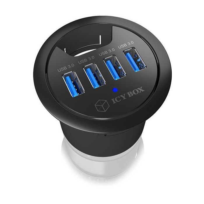 HUB Tisch-Hub 4x USB 3.0 Type-A ICY BOX 1