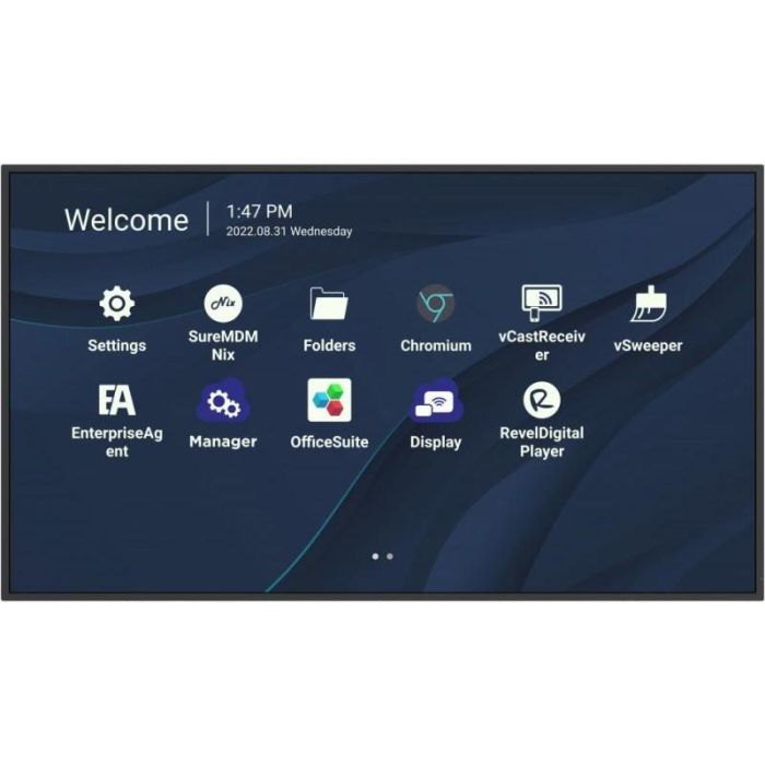 Viewsonic Pantalla Comercial CDE4330 109.2cm (43'') 4K UHD 16:9 HDMI LAN USB-C 500 nits