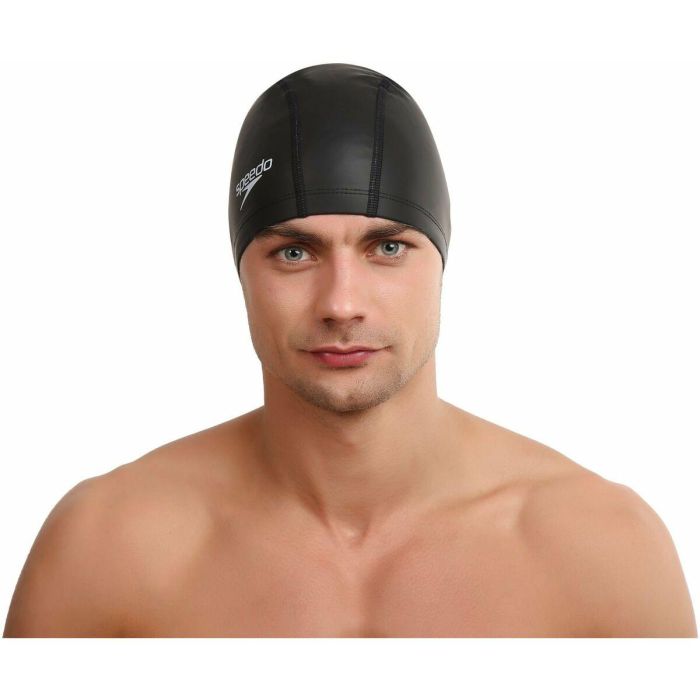 Gorro de Natación Speedo PACE CAP 8-720640001 Negro Silicona 1 Gorro de Natación Speedo PACE CAP 8-720640001 Negro Silicona 1