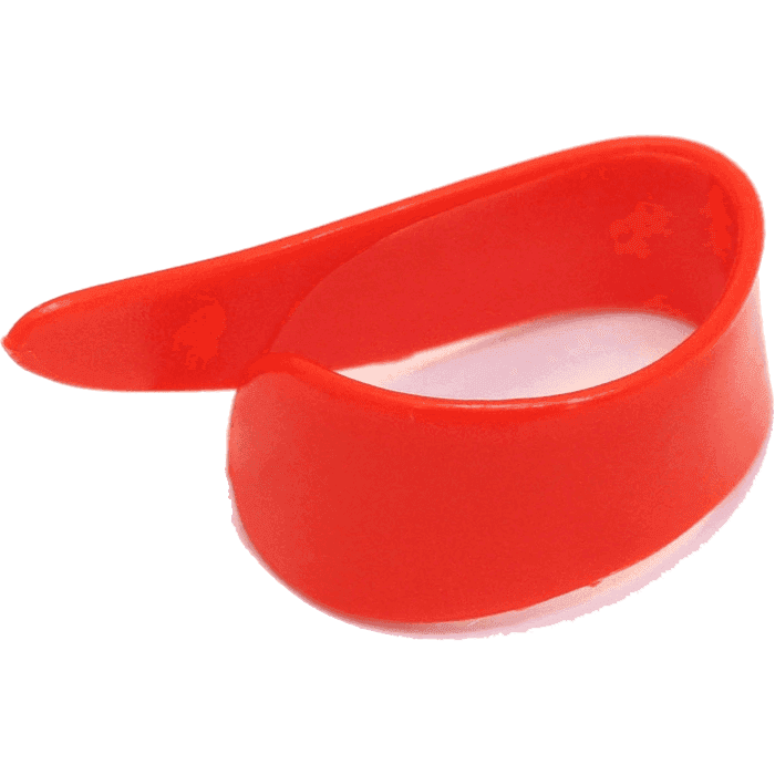 Dunlop Pack 12 Púas Dedo Talla M - Rojo