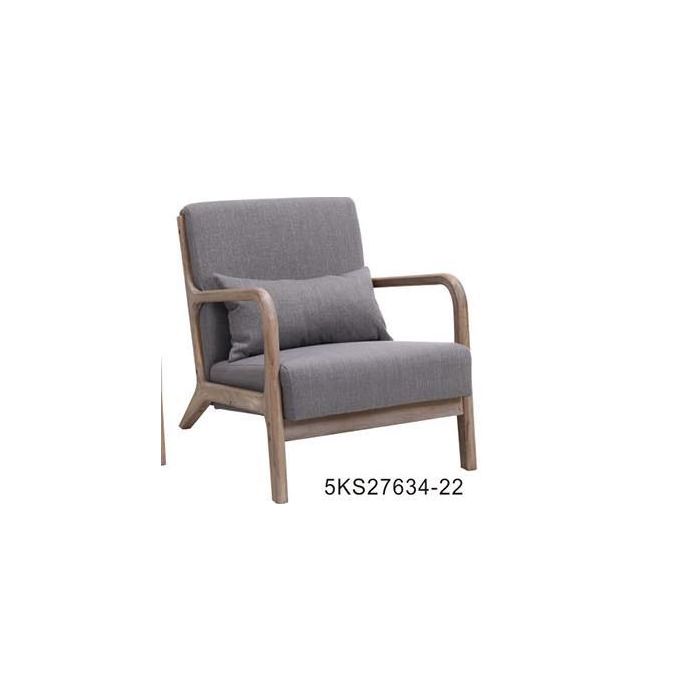 DKD Home Decor Taburete Alto Tradicional Gris Oscuro - Lino y Abeto - 54x118x48 cm Altura Asiento 76 cm Desmontable